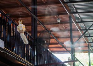 Principle of Landscape Water Mist System